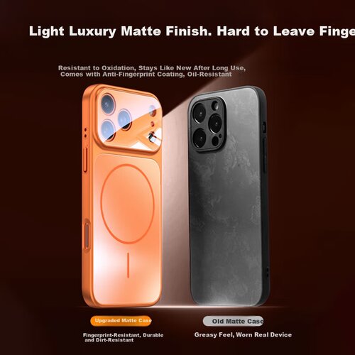  zhilangni maska za mobilni telefon iphone 17 pro max, narandžasta Cene