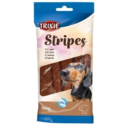 Trixie stripes trake sa jagnjetinom 100g Cene