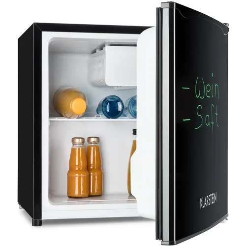 Klarstein Spitzbergen Uni, 46 l, črna, hladilnik z zamrzovalnikom, energijski razred F