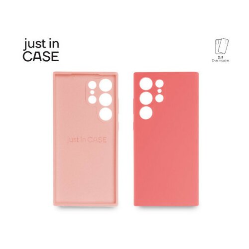 Just in case 2u1 extra case mix plus paket pink za S23 ultra ( MIXPL218PK ) Slike