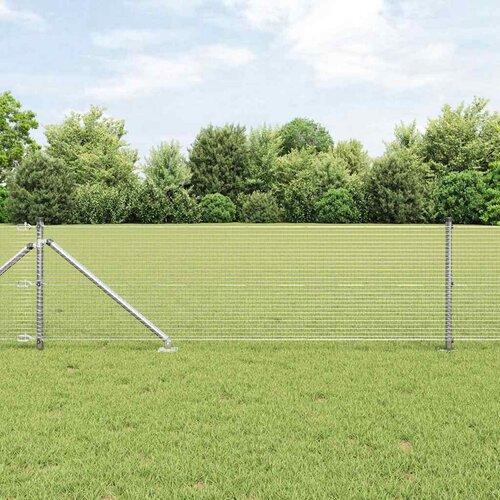  Zavareno žičano ograđivanje s bodljama 100 x 0,5 m Srebrna Slike