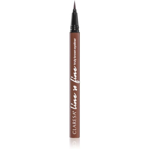 Claresa Line So Fine črtalo za oči v obliki flomastra odtenek Brown 0,8 g Cene