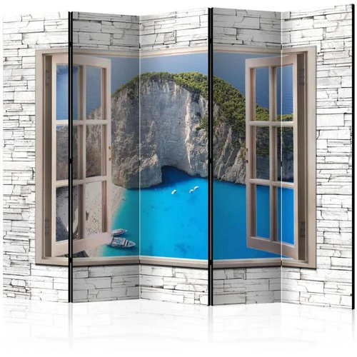  Paravan u 5 dijelova - Azure Paradise II [Room Dividers] 225x172