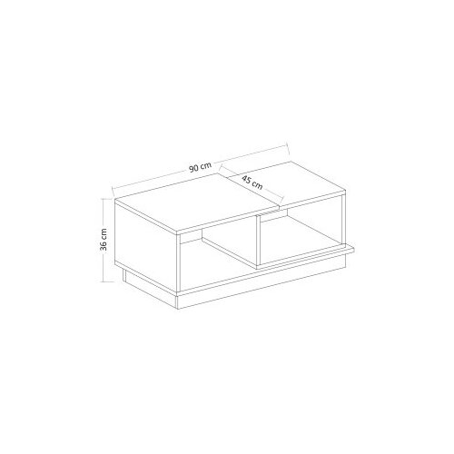 Hanah home stočić za dnevnu sobu consept - travertine travertine coffee table Cene