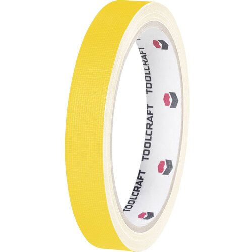 Toolcraft HEB19L10GC plastificirana ljepljiva traka HEB19L10GC žuta (D x Š) 10 m x 19 mm 1 St. Cene