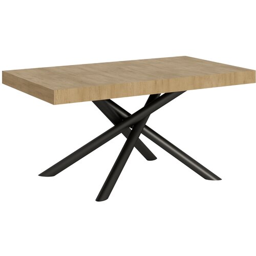 Itamoby   Famas (90x160/264 cm) - hrast, barva nog: antracit - raztegljiva jedilna miza, (20842435) Cene