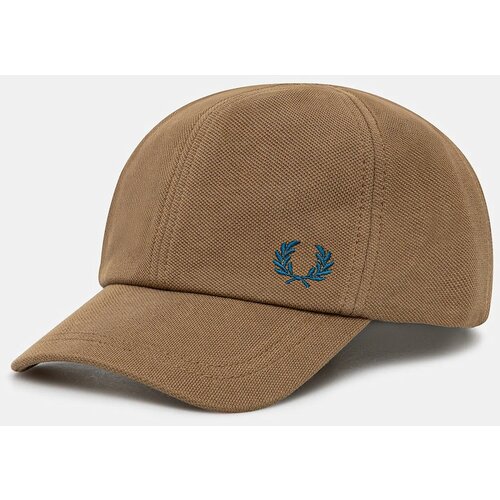 Fred Perry Kape s &amp;scaron;iltom PIQUE CLASSIC CAP Kostanjeva Slike