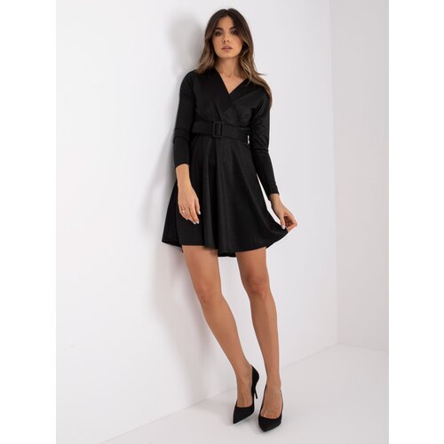 Italy Moda Dress-DHJ-SK-8818.37P-black Cene