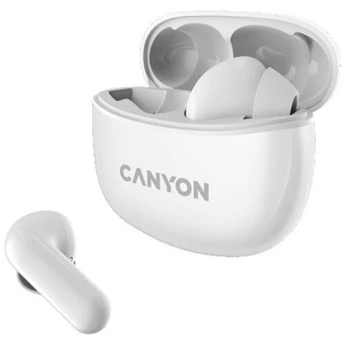 Canyon slu&amp;scaron;alice TWS-5 bele Slike