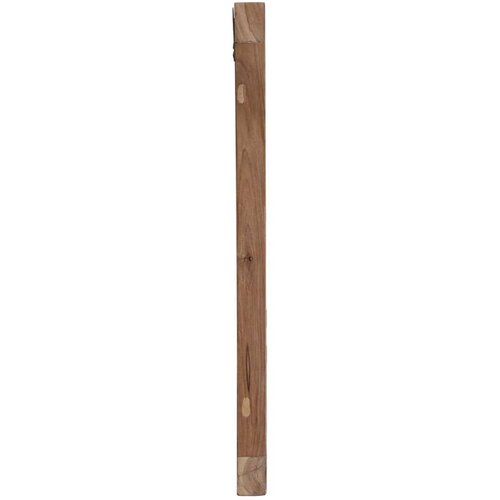  Uzglavlje Zidne Prirodna 100 cm Čvrsto teak drvo Slike
