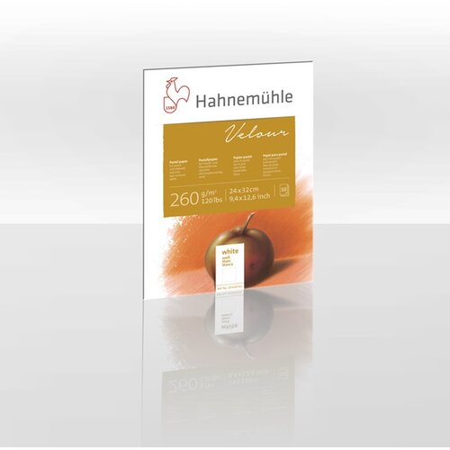 Blok bijelih pastelnih papira HAHNEMÜHLE VELOUR | različite dimenzije Cijene
