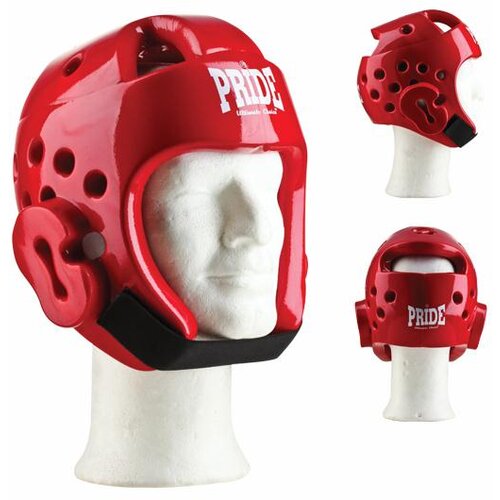 PrideShop Taekwondo čelada Pride - Impact - Rdeča , Medium Cene