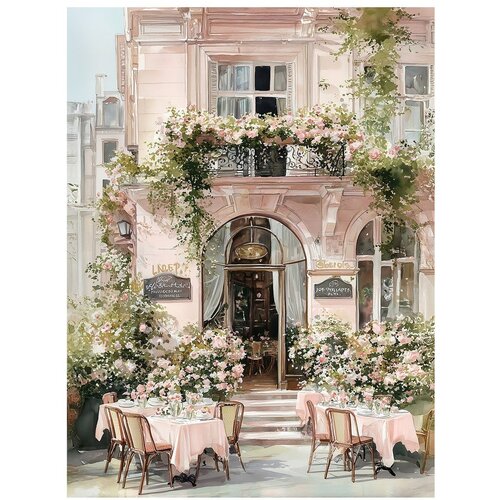 Styler Slika 60x80 cm Caf&amp;eacute; de Fleurs &amp;ndash; Slike