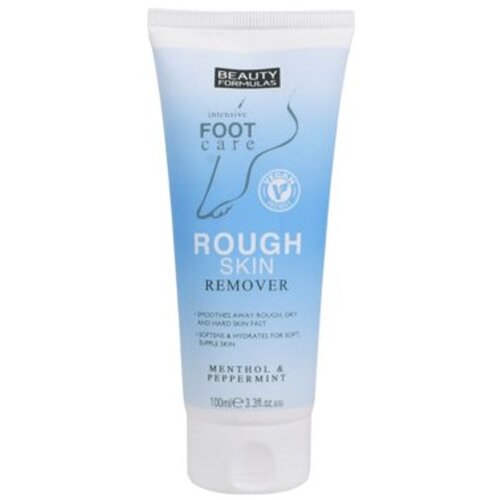 Beauty Formulas Rough Skin Remover 100ml - Piling za stopala sa mentolom i pepermintom Cene