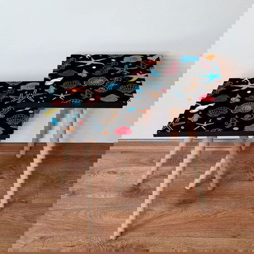 Hanah home 2Shp376 - multicolor multicolor nesting table (2 pieces) Cene