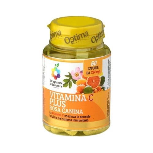 Optima Naturals Vitamin C Plus kapsule - 60 Kapsule Cene