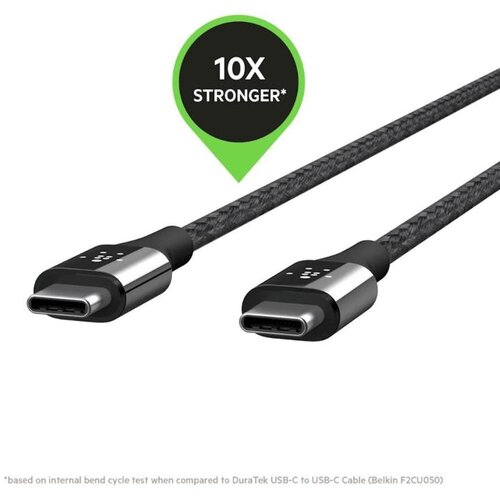 Belkin Podatkovno-polnilni kabel USB-C - USB-C, Boost charge, 1 m, črn Slike