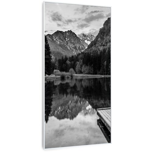 Klarstein Wonderwall Air Art Smart, infracrveni grijač, morsko crno -bijelo, 60 x 120 cm, 700 W Cijene