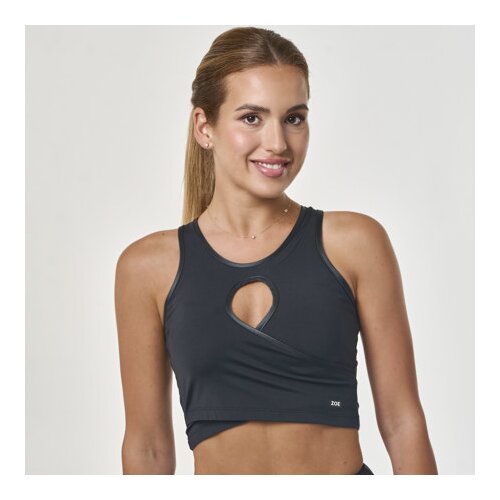 Zoe Sia Top, Black - M, (21576208) Cene