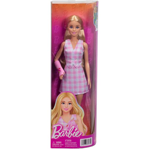 Mattel Barbie: Fashionista Prijateljice stilska modna lutka u gipsu u ružičastoj kariranoj haljini &ndash; Cijene