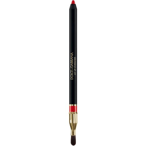 Dolce & Gabbana My Lip Overliner svinčnik za ustnice s čopičem odtenek 08 My Devotion Red - Pink Toned Red 1.2 g Cene