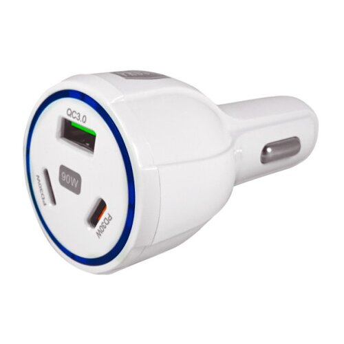 Yaffis usb punjač iz upaljača automobila QC3.0+2xPD USBP359 Cene
