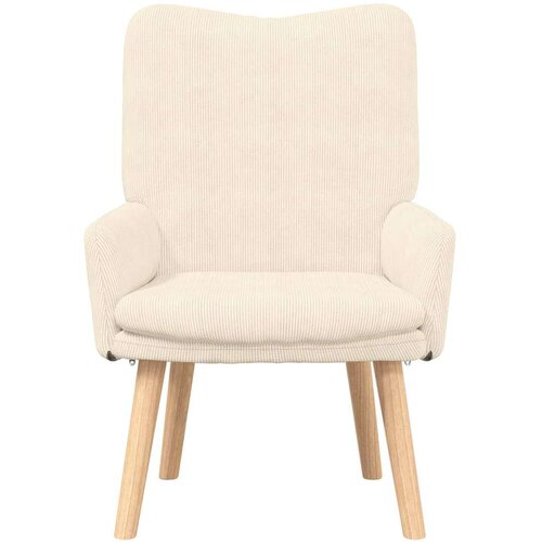  Fotelja Krema 63 x 67 x 94 cm tkanina Slike
