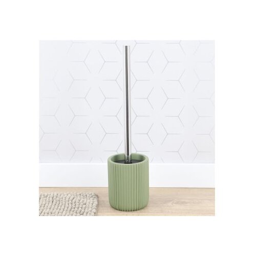 Tendance wc četka pruge 37X9CM poliresin zelena 66103143 Cene