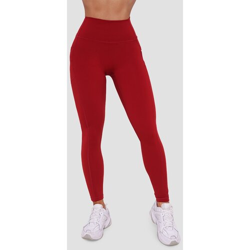 GymBeam Ženske tajice Ignite Dark Red Cijene