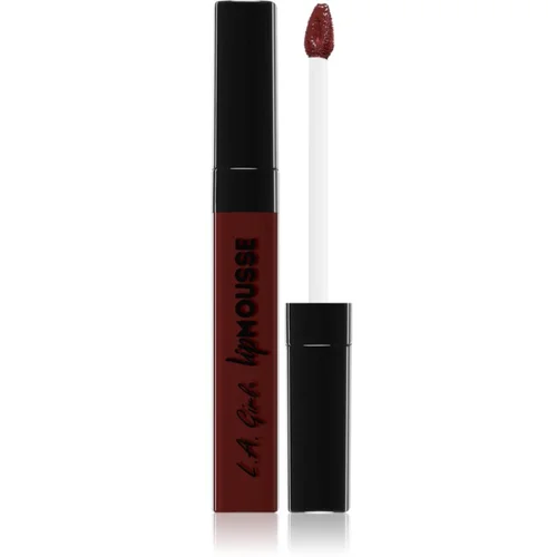 L.A. Girl Cosmetics Lip Mousse kremasta šminka odtenek Unstoppable 6 ml