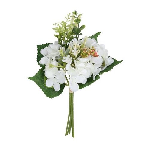  BUKET HIDRANGEA 37 CM BIJELI PVC Cijene