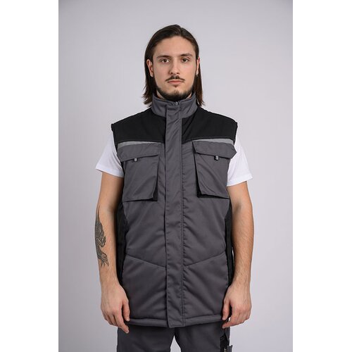 Laki Industry premium Radni prsluk Sivo-crni Cene