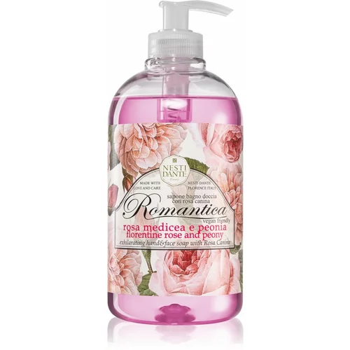 Nesti Dante Romantica Florentine Rose and Peony tekući sapun za ruke 500 ml