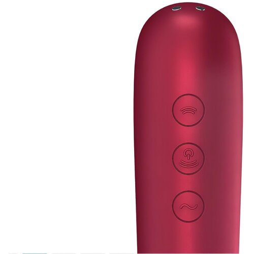 Satisfyer Stimulator Dual Love, rdeč Cene