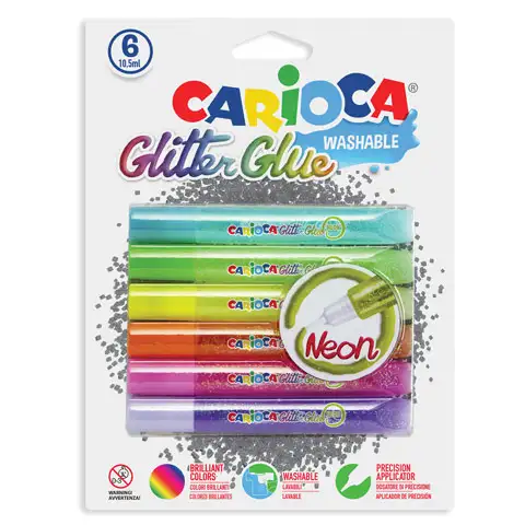 Carioca Neon Sjajni dekoracijski set od 6 dijelova Cene