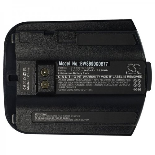 VHBW Baterija za Intermec CK30 / CK31 / CK32, 3400 mAh Slike