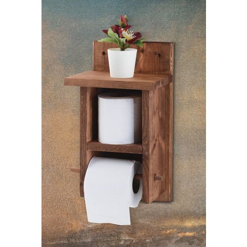 Hanah home Držač za toalet papir , 35 cm, Braon Cene