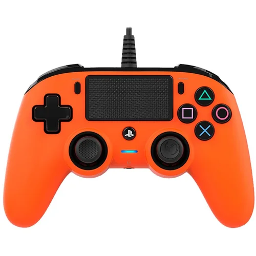 Nacon Žični kontroler PlayStation 4, orange – Wired PS4 Controler, Orange