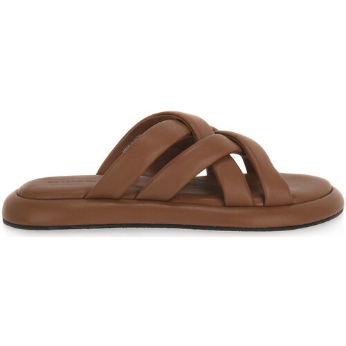 Hadel Sandali & Odprti čevlji CUOIO INCROCIO Kostanjeva Cene