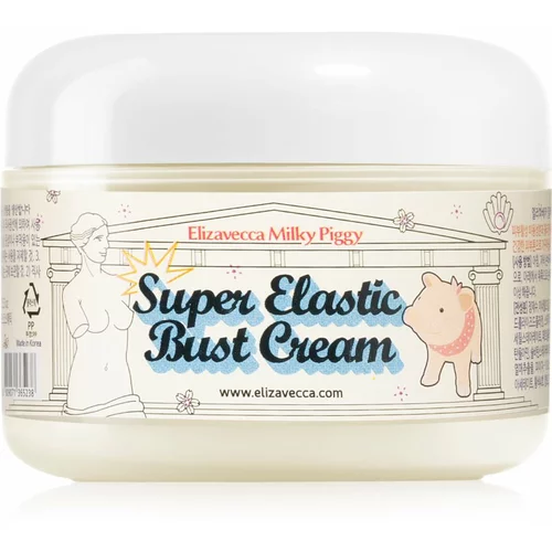 Elizavecca Milky Piggy Super Elastic Bust Cream učvrstitvena krema za prsi s kolagenom 100 ml