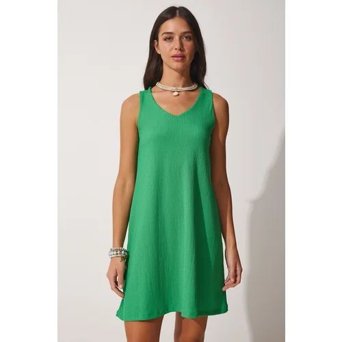  Dress - Green - A-line