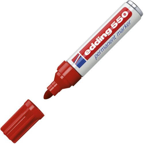 Marker PERMANENTNI 3-4MM EDDING 550 CRVENI Cijene