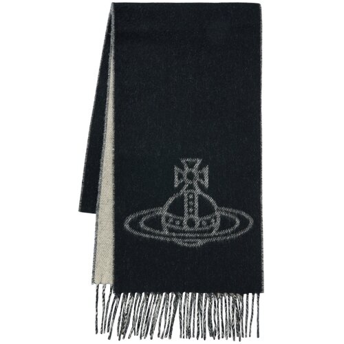 Vivienne Westwood &amp;Scaron;ali &amp;amp; Rute 25X180 SCARF Črna Slike