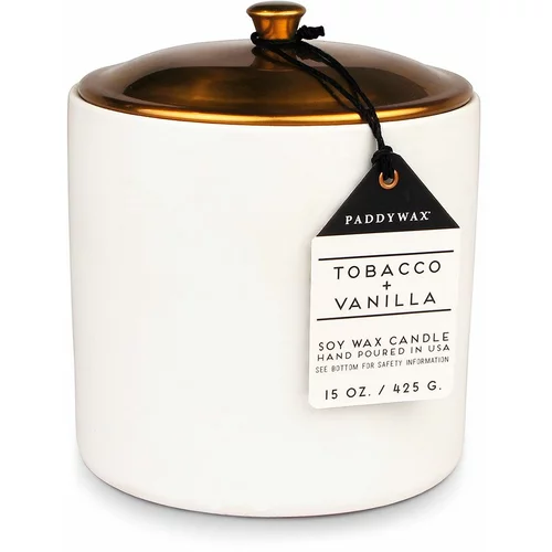 Paddywax Mirisna svijeća od sojinog voska Tobacco & Vanilla 425 g
