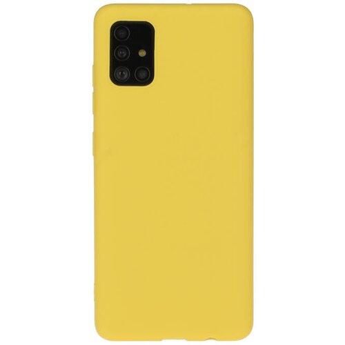  Ovitek za Samsung A71 | Silikonski, rumen Cene