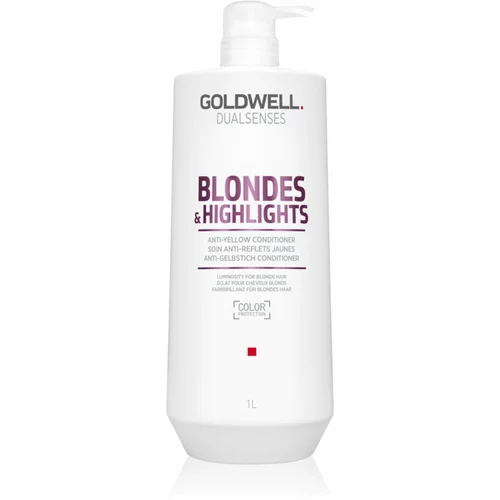 Goldwell dualsenses Blondes Highlights balzam za svetle lase in lase s prameni 1000 ml