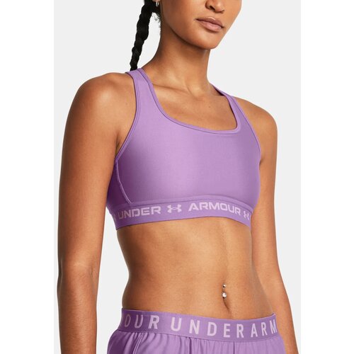 Under Armour Crossback Mid Bra - purple Slike