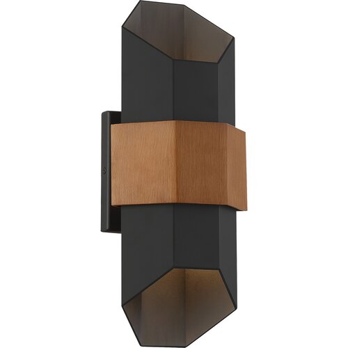 Elstead Lighting Quoizel QZ-CHASM-M-BKW - LED Spolja&scaron;nje svetlo CHASM 2xLED/5,5W/230V IP44 Cene