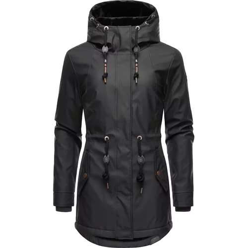 Ragwear Tehnička jakna 'Monadis Rainy' smeđa / crna / bijela