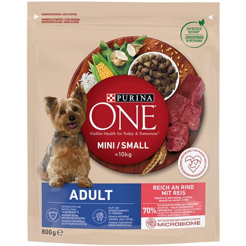 Purina ONE Mini Adult govedina & riž - 800 g Cijene